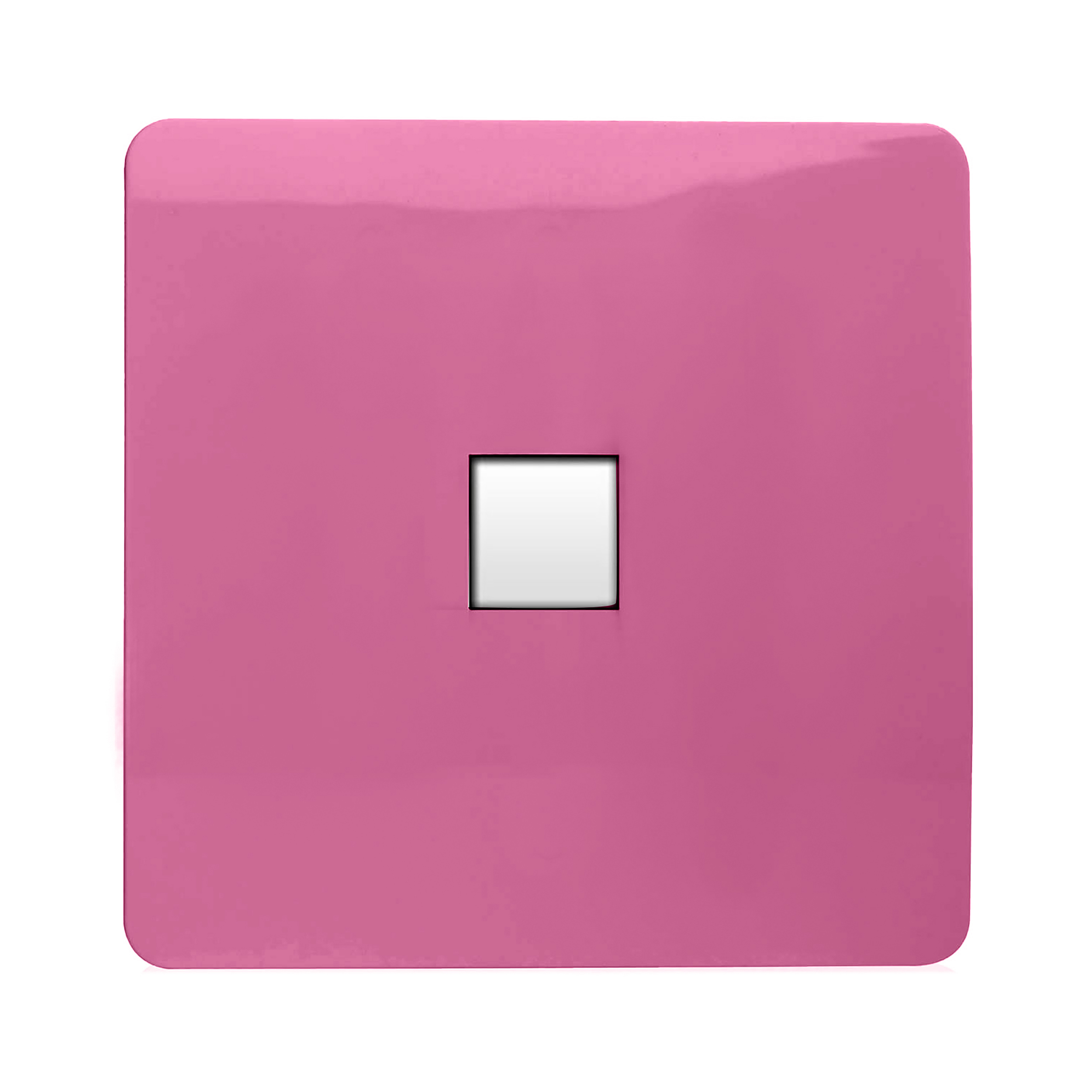 ART-PCPK  Single PC Ethernet Cat 5 & 6 Data Outlet Pink